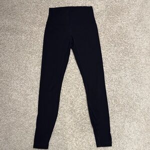 lululemon Black Leggings size 4 25”